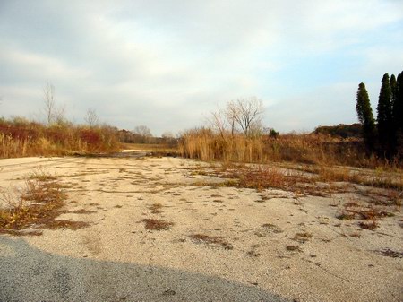 North Drive-In Theatre - Another Driveway - Photo From Water Winter Wonderland